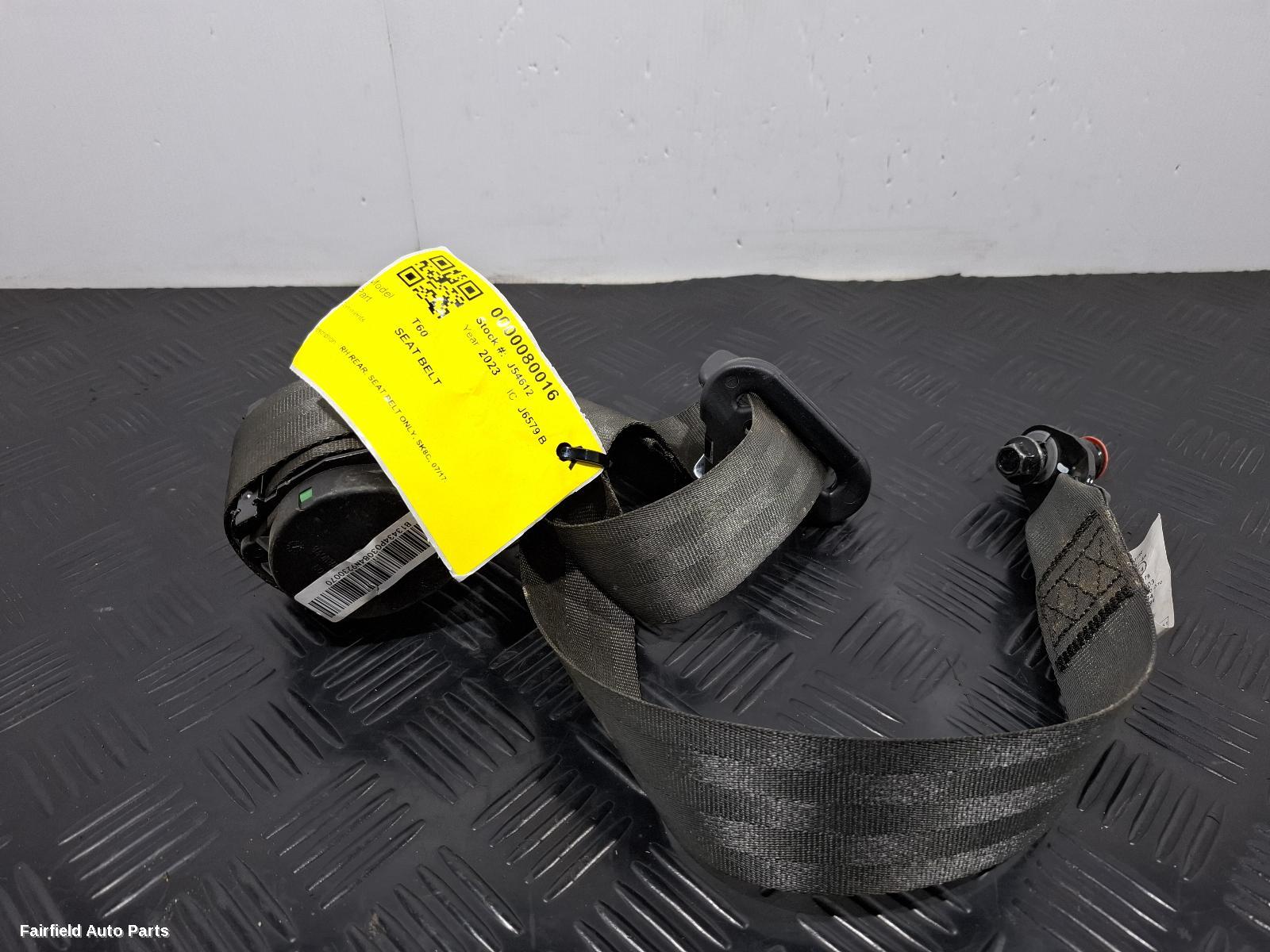 2017-2025 Ldv T60 Seatbelt Stalk