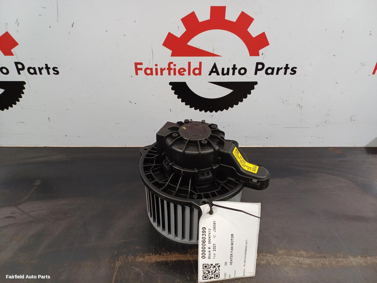 2017-2026 Hyundai I30 Heater Fan Motor