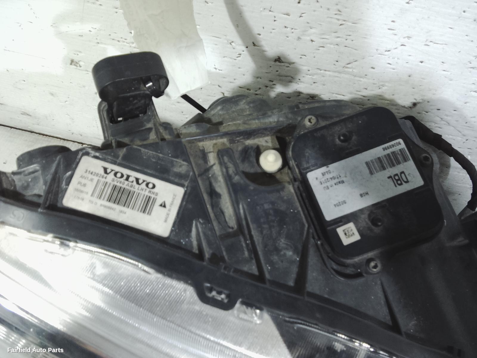 2013-2018 Volvo S60/v60 Right Headlamp