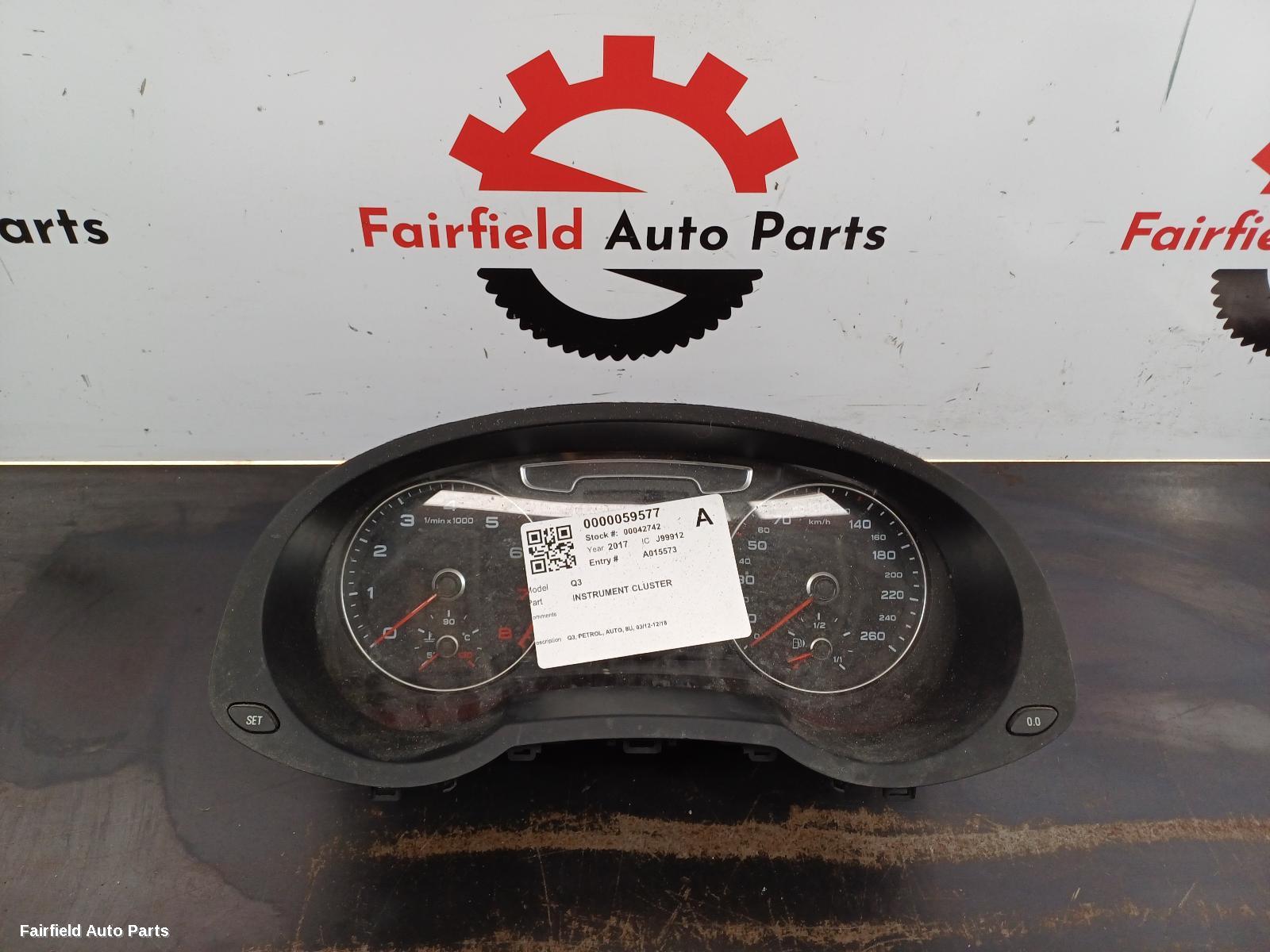 2012-2018 Audi Q3 Instrument Cluster