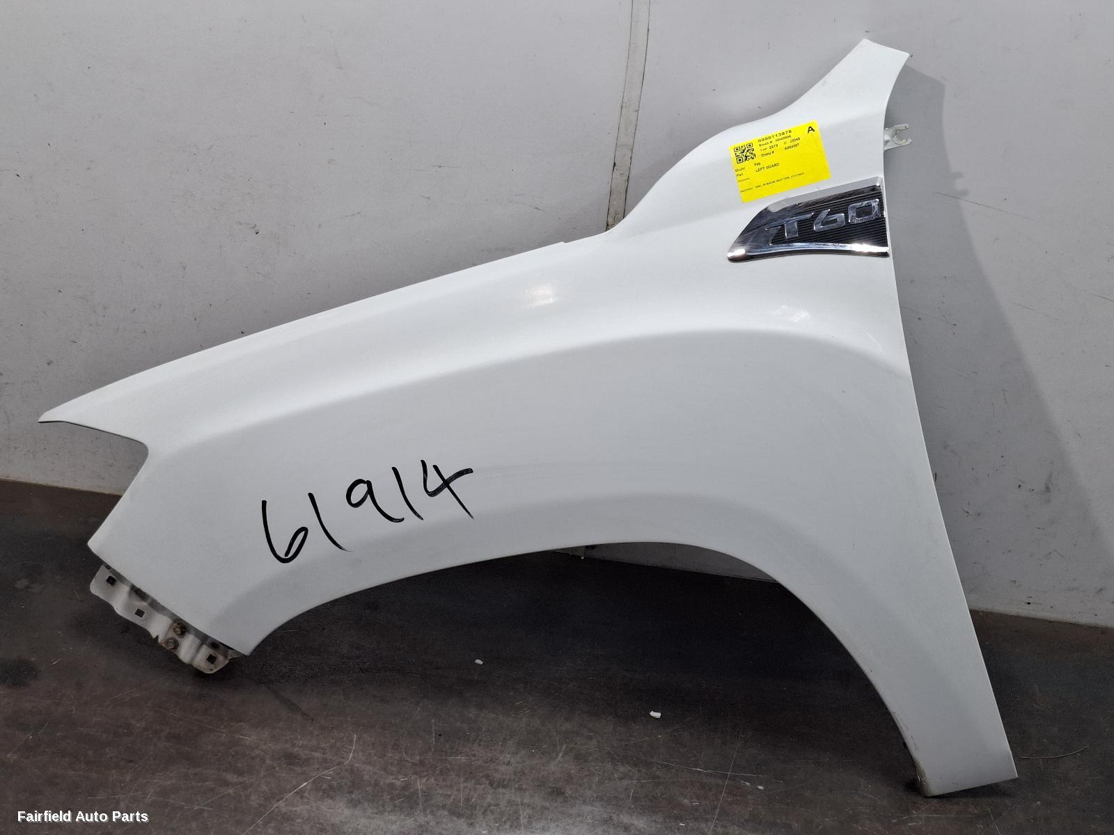 2017-2021 Ldv T60 Left Guard