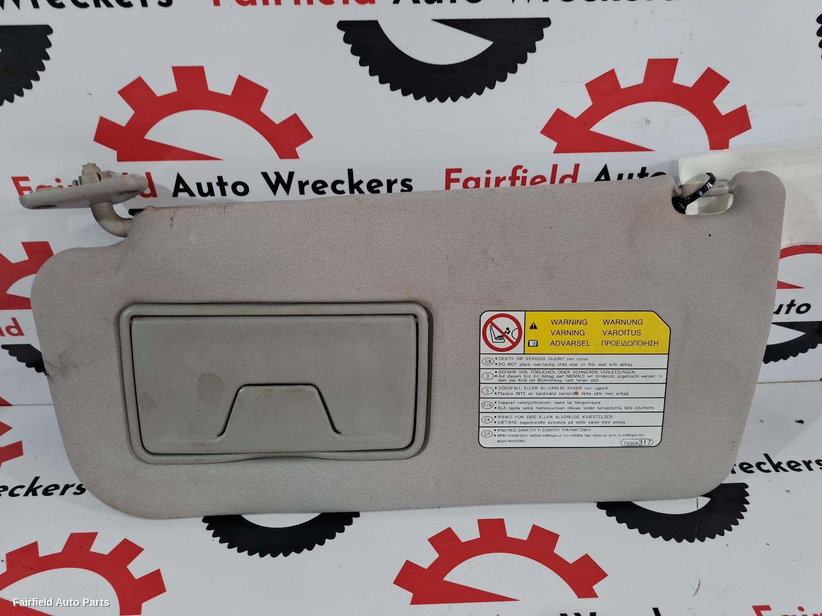 2006-2014 Mitsubishi Pajero Sunvisor