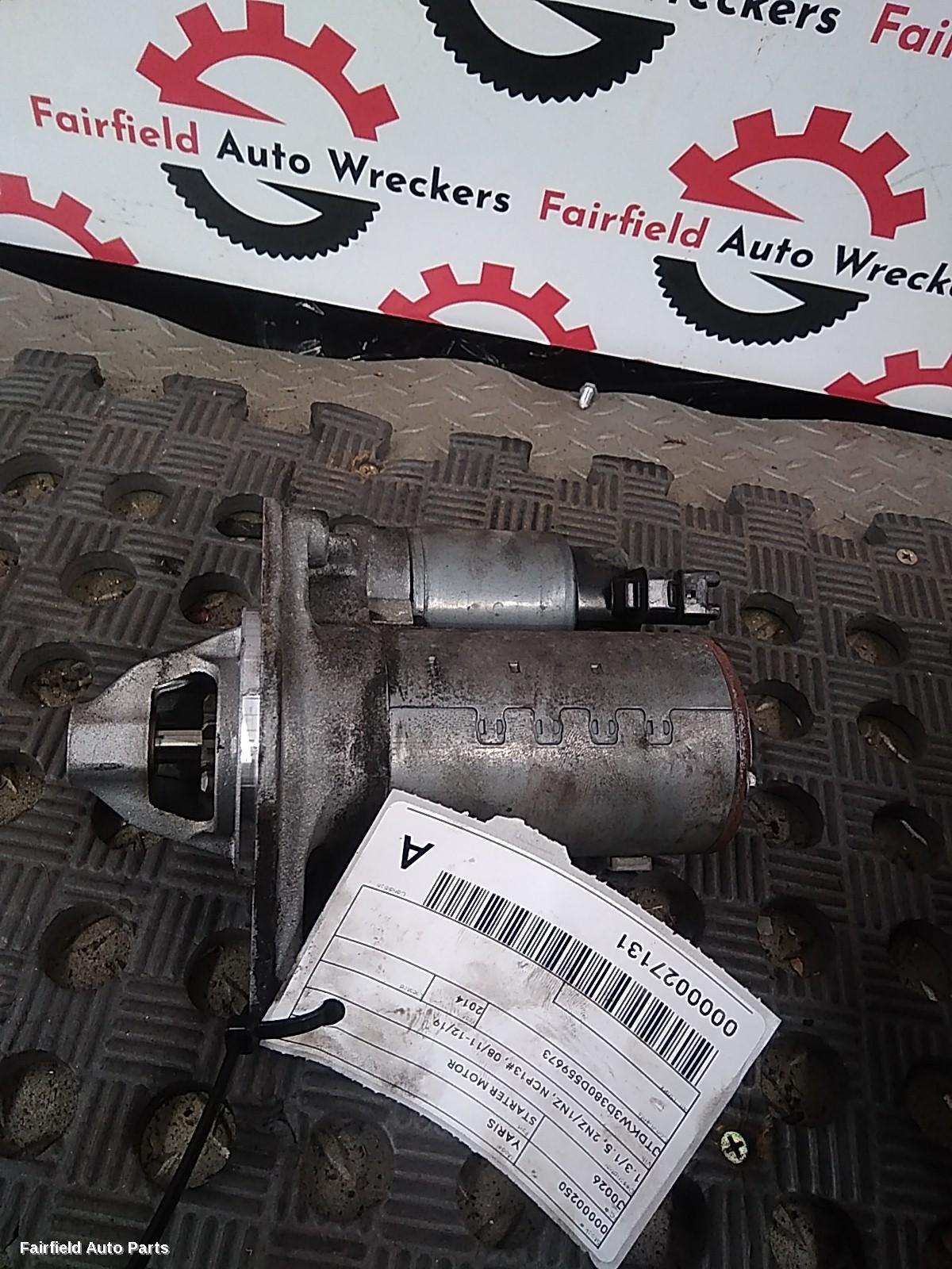 2014 Toyota Yaris Starter