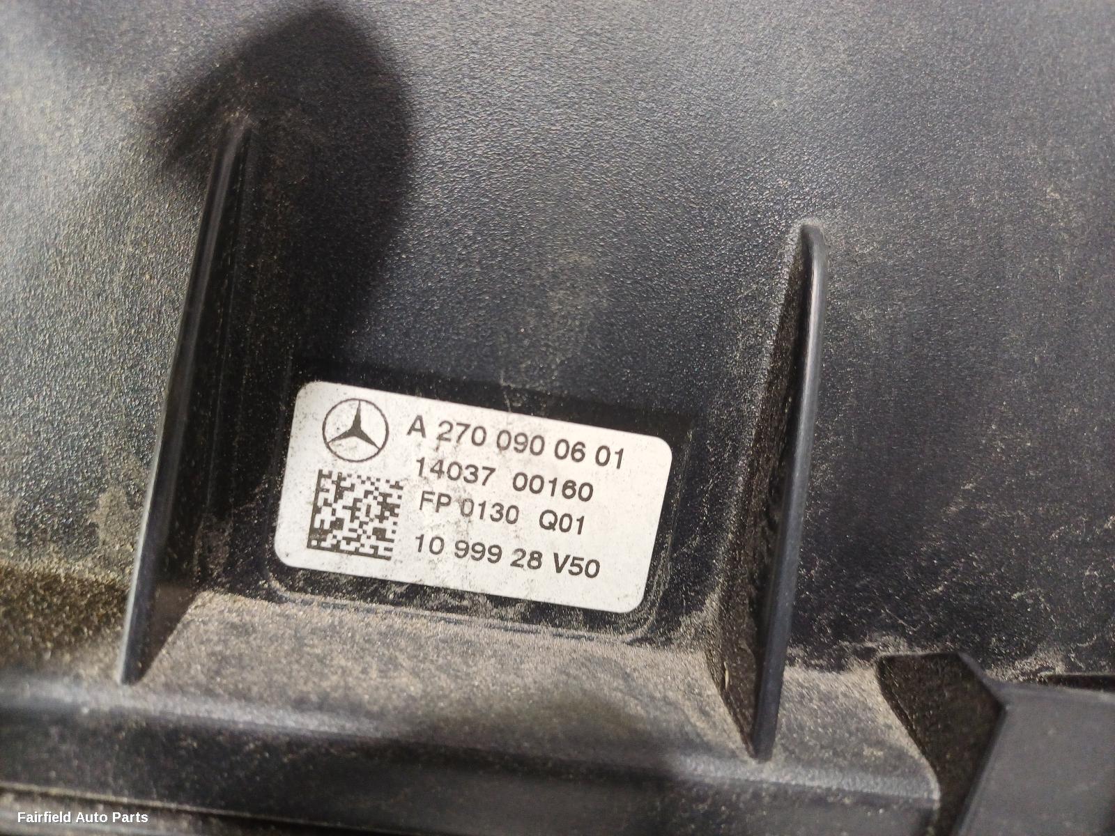 2012-2018 Mercedes A Class Air Cleaner Box