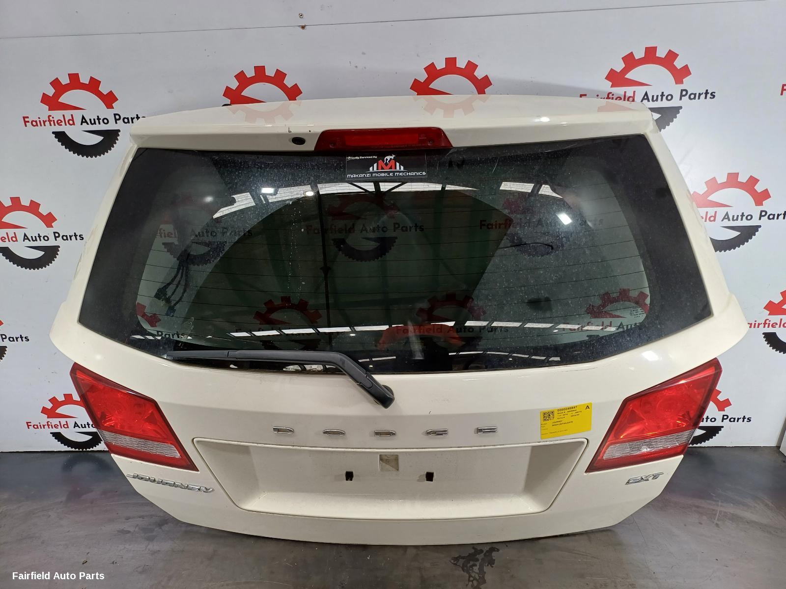 2014 Dodge Journey Bootlid Tailgate
