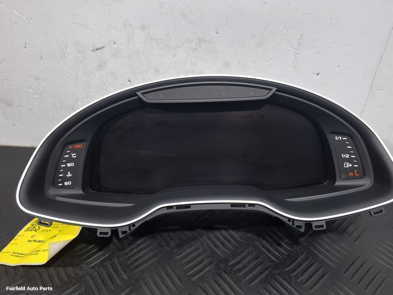 2015-2020 Audi Q7 Instrument Cluster