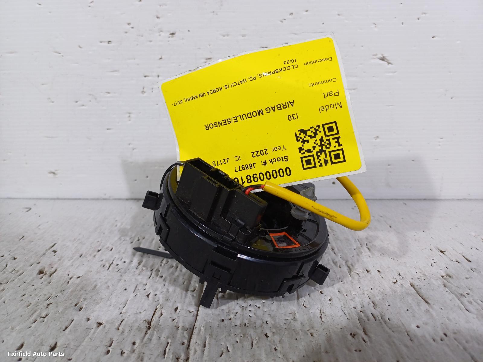 2017-2023 Hyundai I30 Airbag Module Sensor