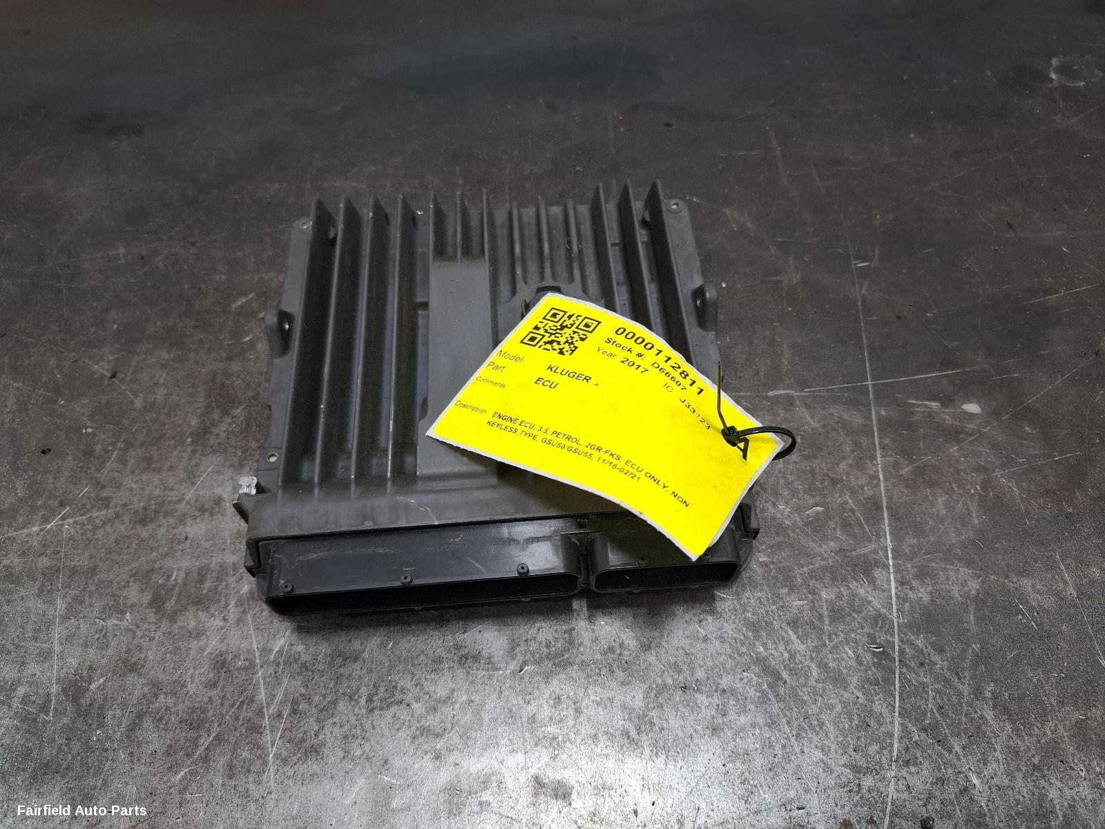 2016-2021 Toyota Kluger Ecu