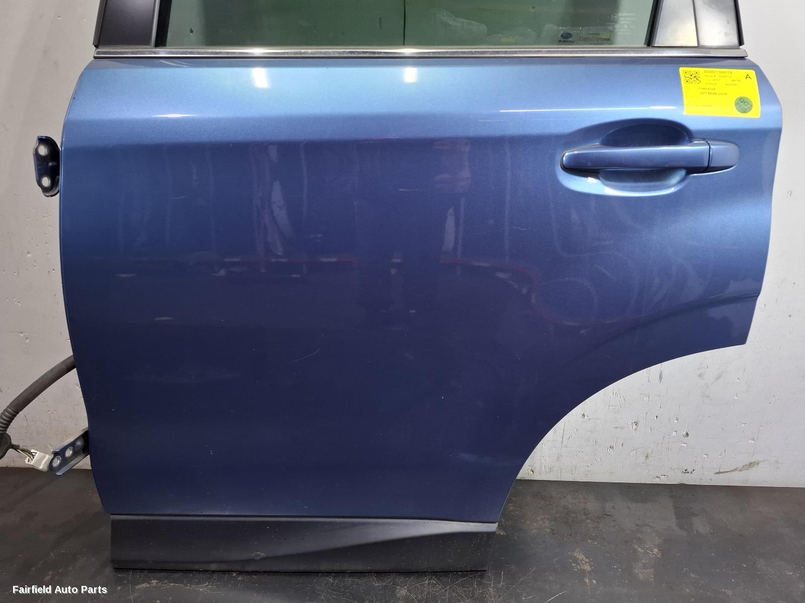 2012-2018 Subaru Forester Left Rear Door Sliding