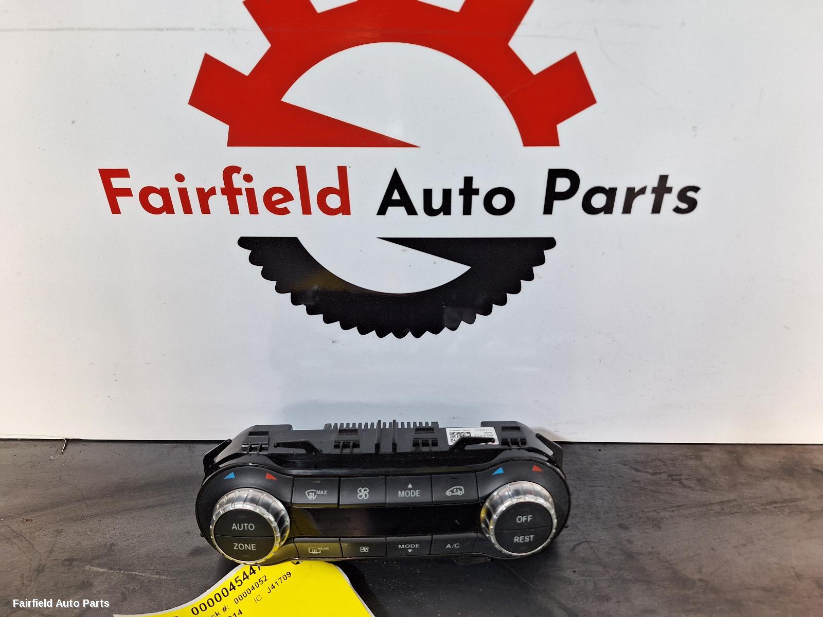 2012-2018 Mercedes A Class Heater Ac Controls