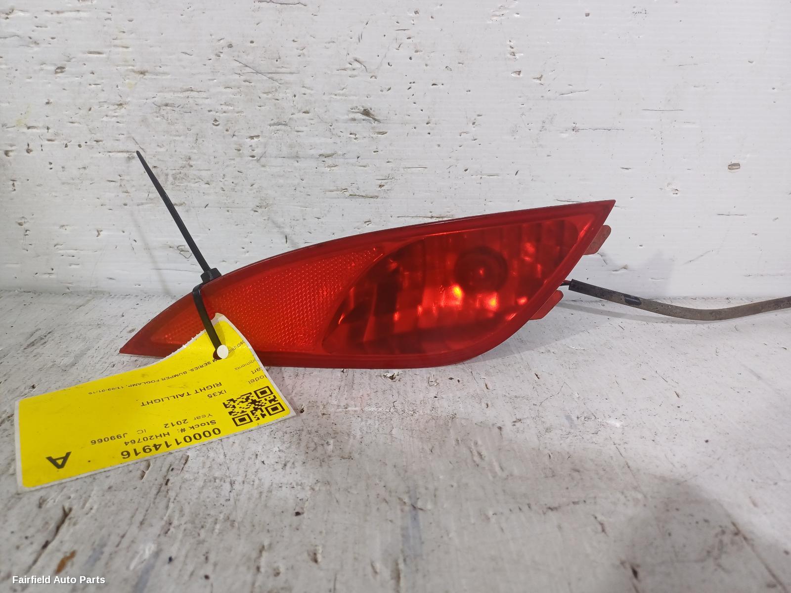 2009-2016 Hyundai Ix35 Right Taillight