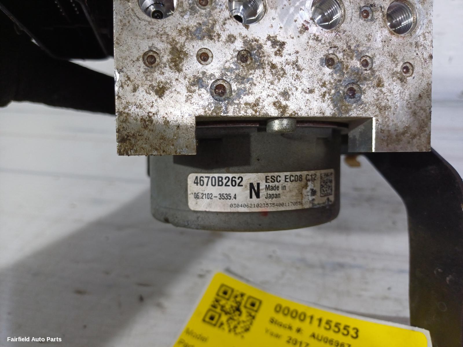 2010-2024 Mitsubishi Asx Abs Pump Modulator