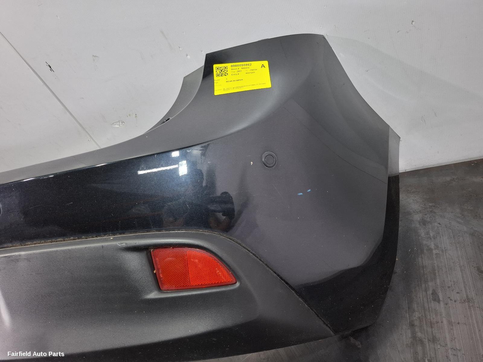 2009-2011 Mazda 3 Rear Bumper