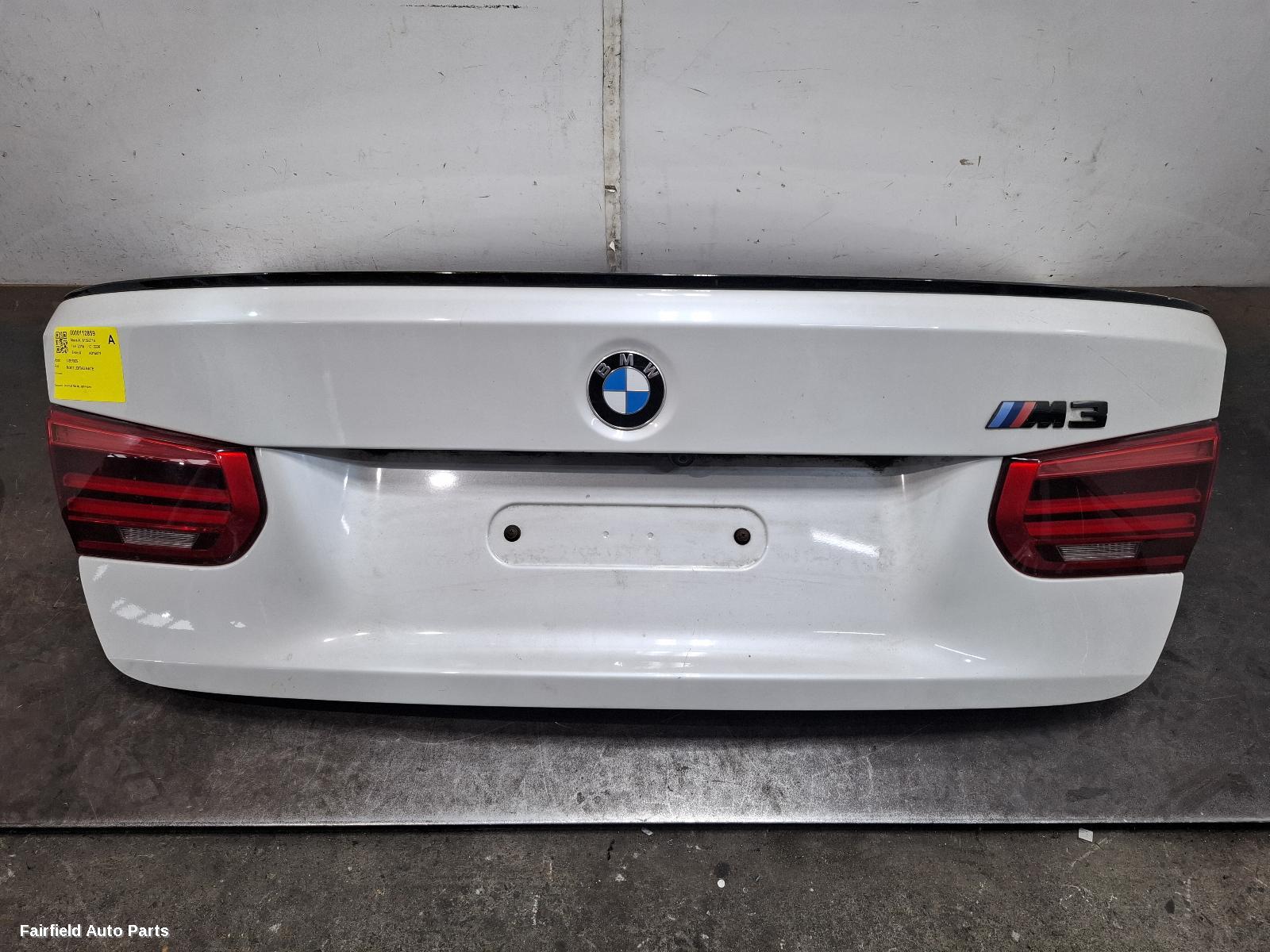 2014-2019 Bmw 3 Series Bootlid Tailgate