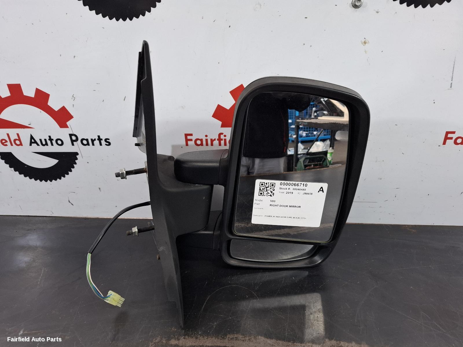 2013-2023 Ldv V80 Right Door Mirror