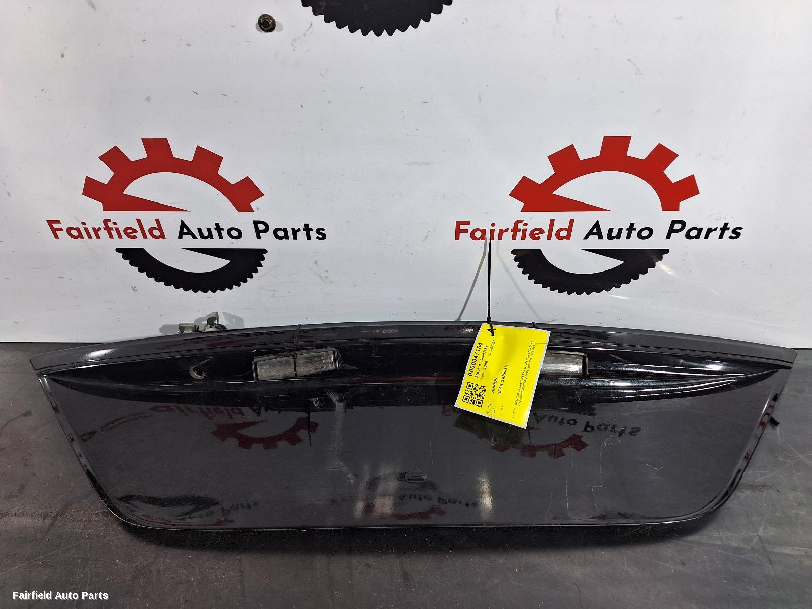 2006-2012 Toyota Aurion Rear Garnish