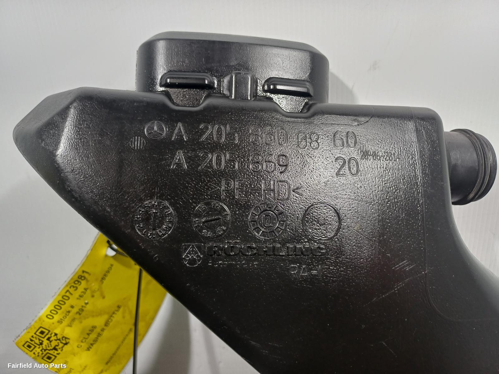 2014-2023 Mercedes C Class Washer Bottle