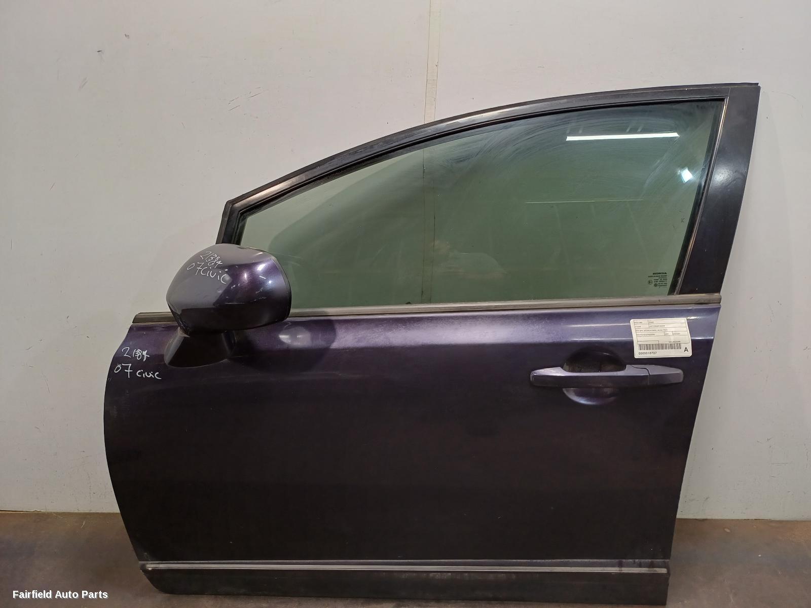 2006-2011 Honda Civic Left Front Door
