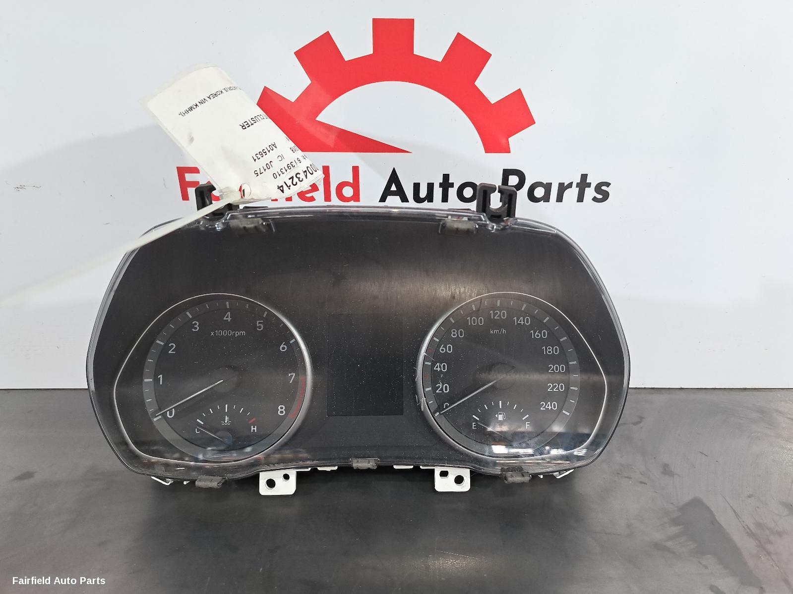 2017-2019 Hyundai I30 Instrument Cluster