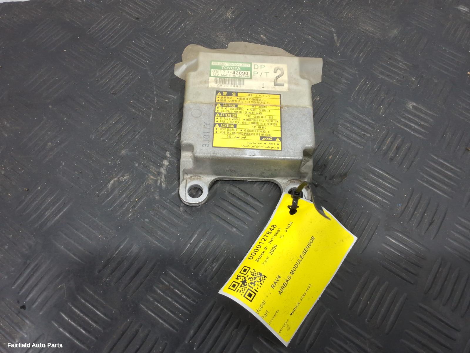 2000-2005 Toyota Rav4 Airbag Module Sensor