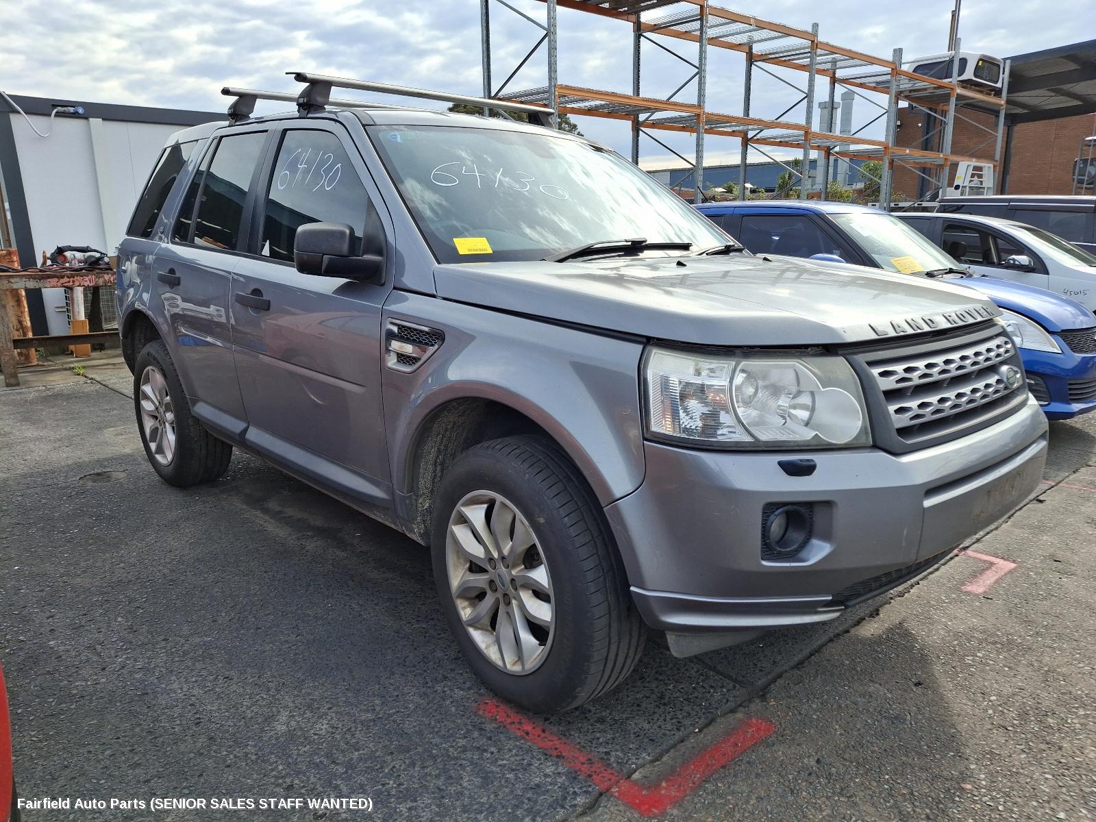 2012 Land Rover Freelander Right Rear Door Sliding