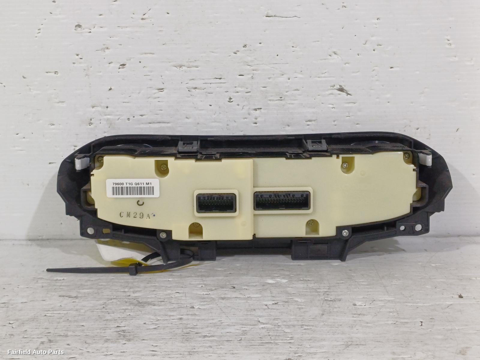 2012-2017 Honda Crv Heater Ac Controls
