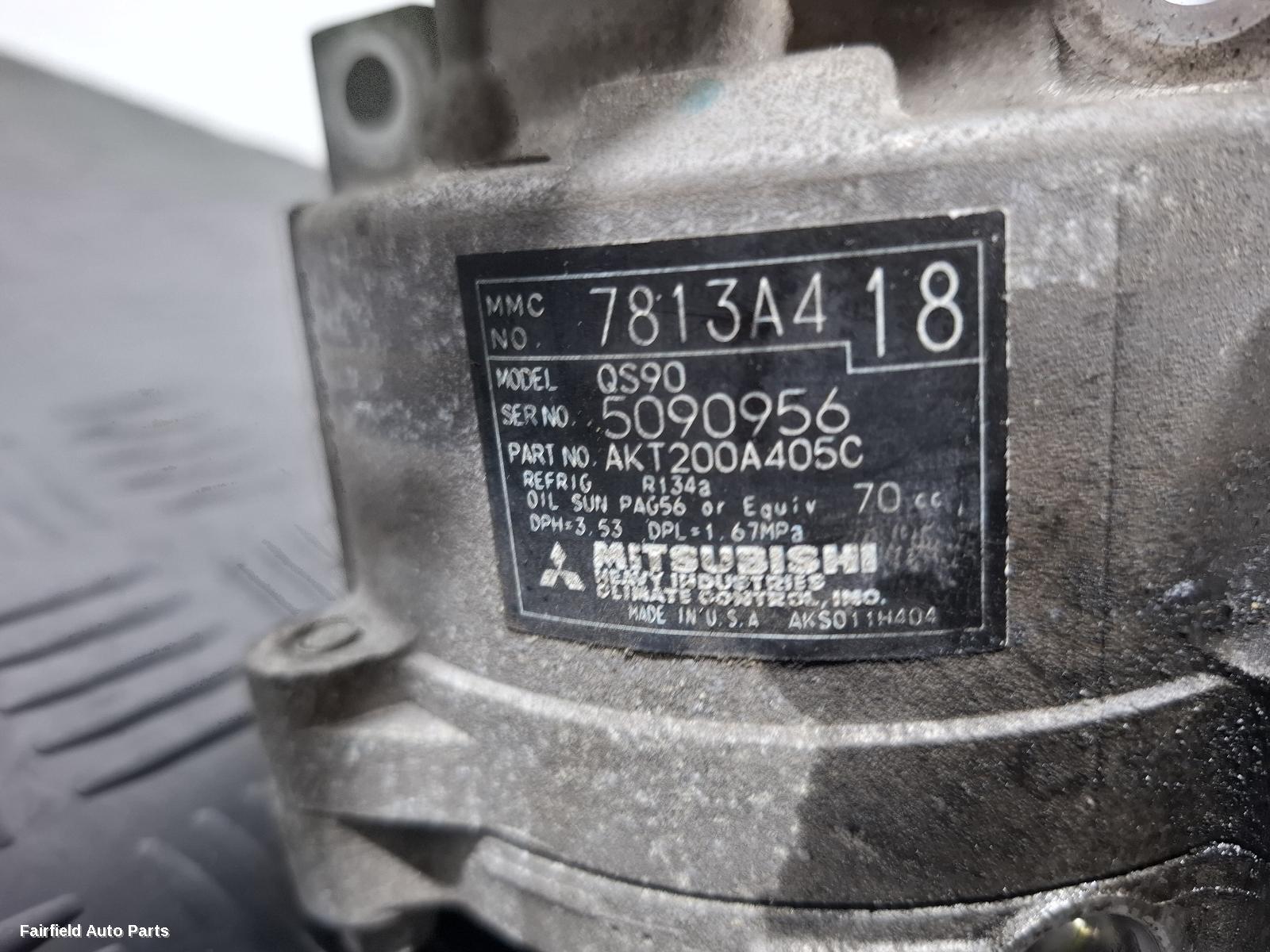 2007-2015 Mitsubishi Lancer A C Compressor