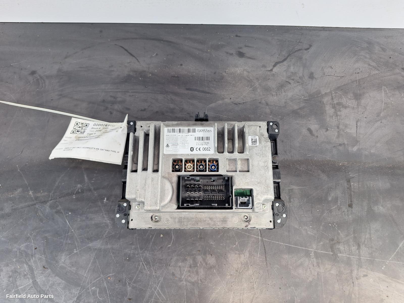 2014 Jeep Grandcherokee Radio Cd Dvd Sat Tv