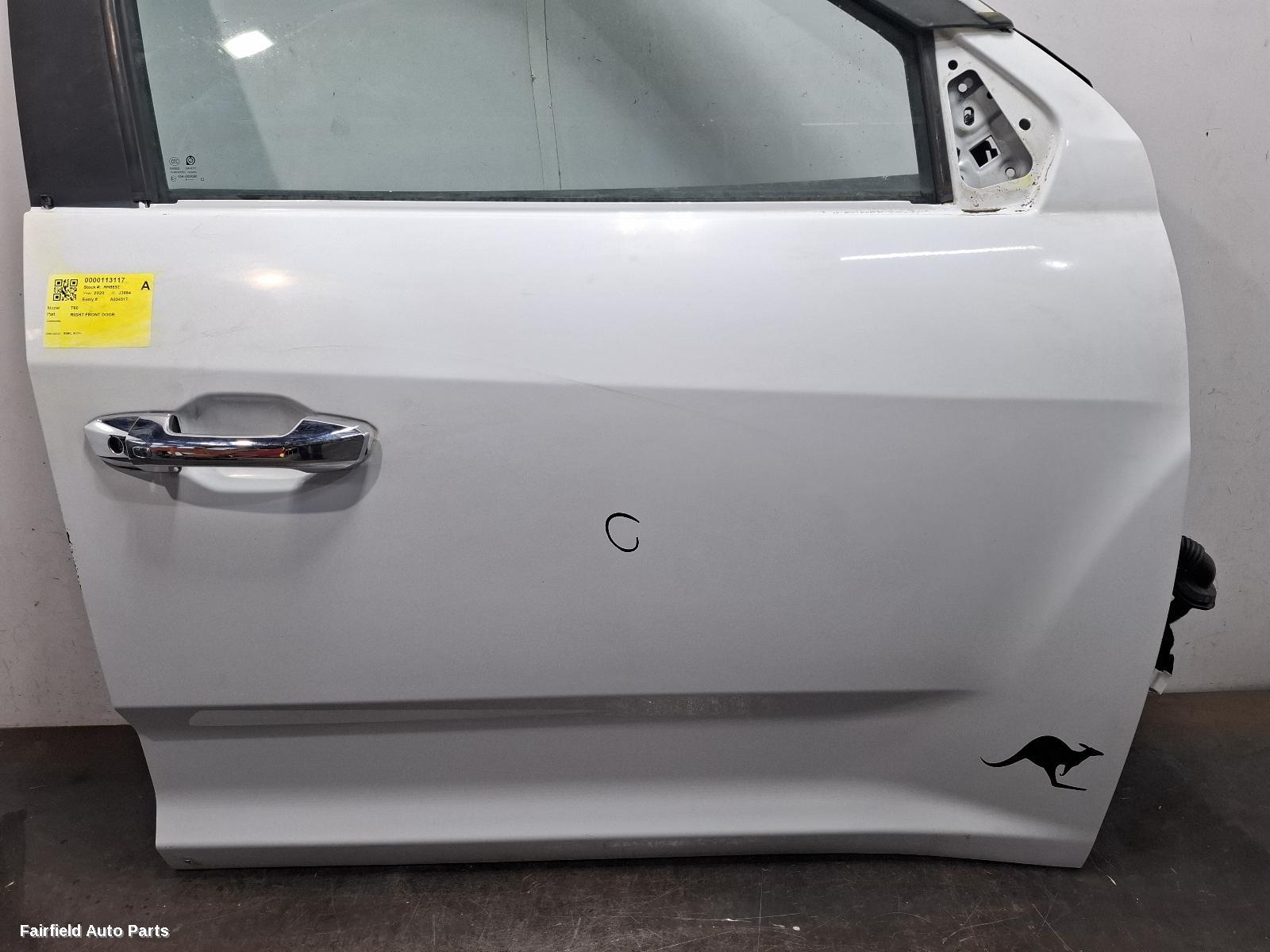 2017-2025 Ldv T60 Right Front Door