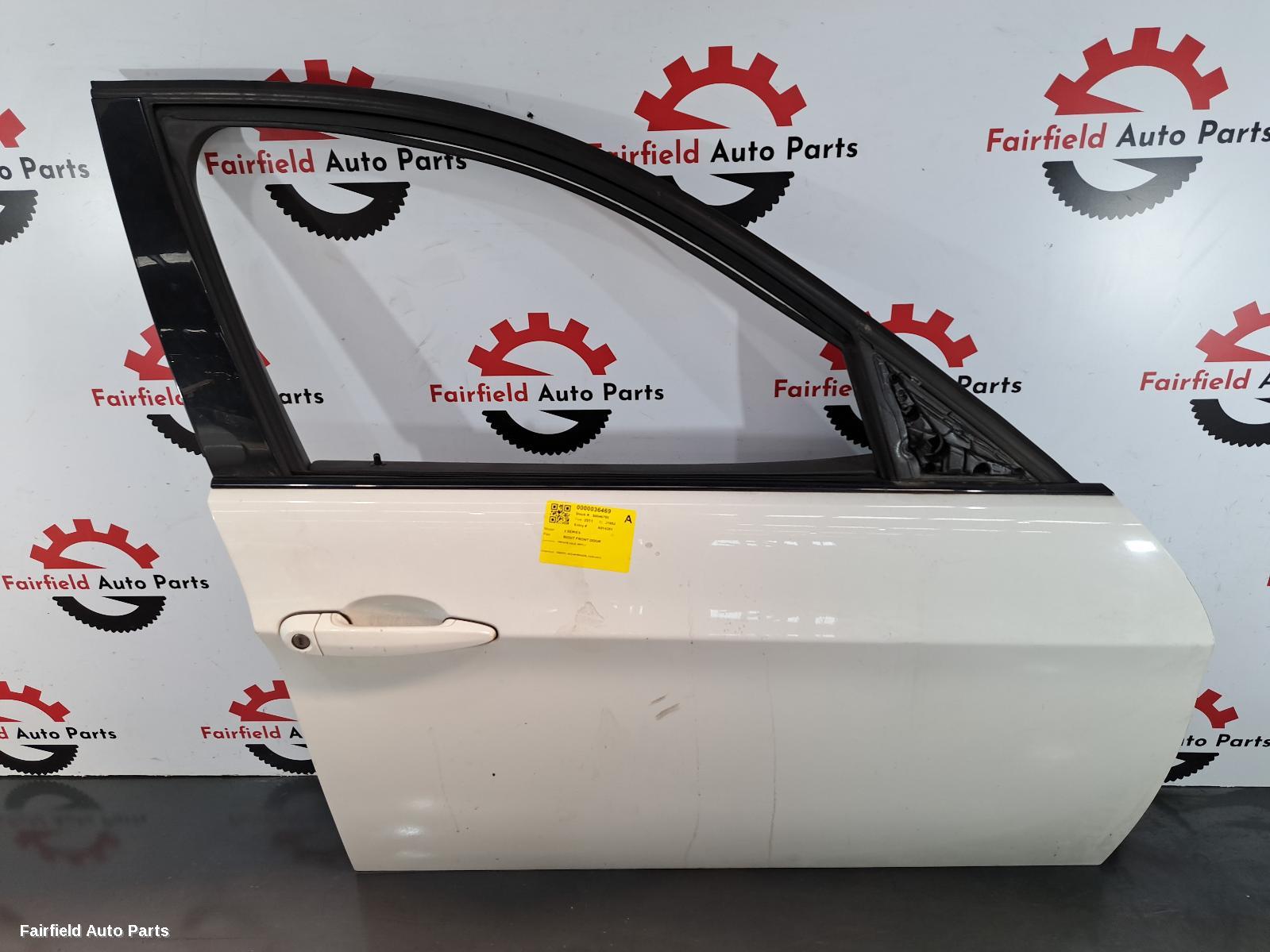 2005-2012 Bmw 3 Series Right Front Door