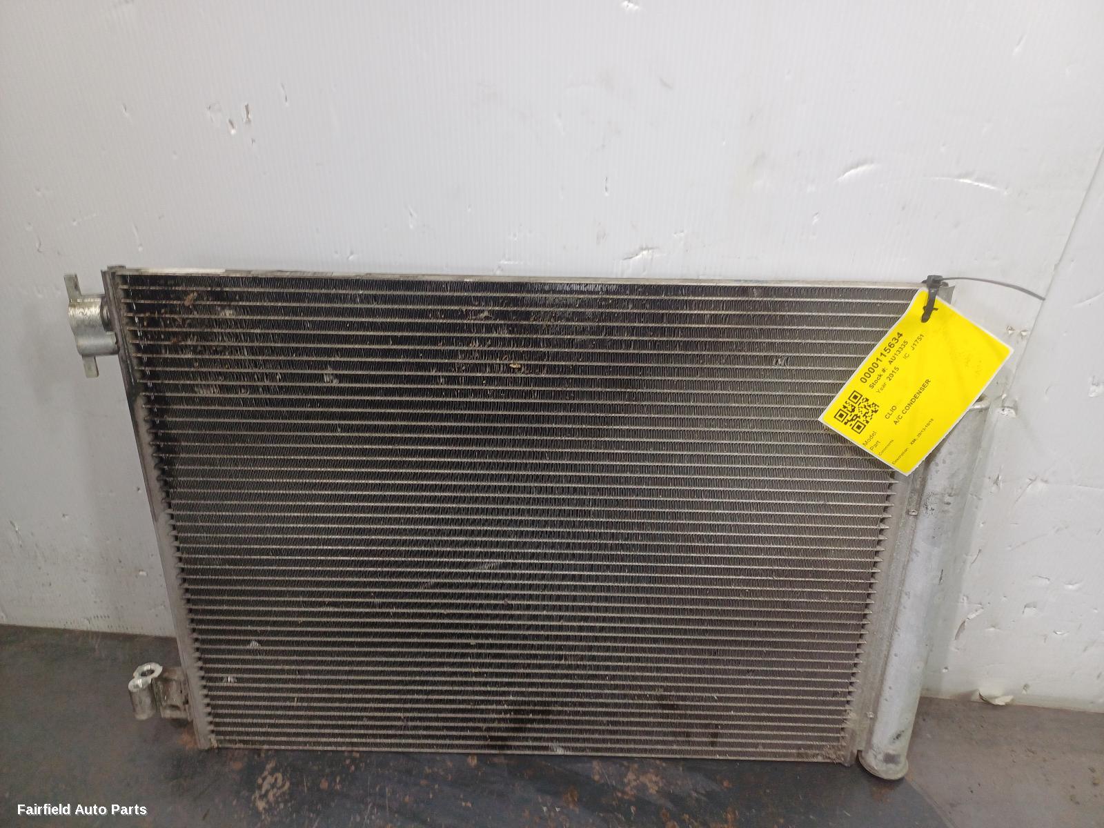 2013-2019 Renault Clio A C Condenser