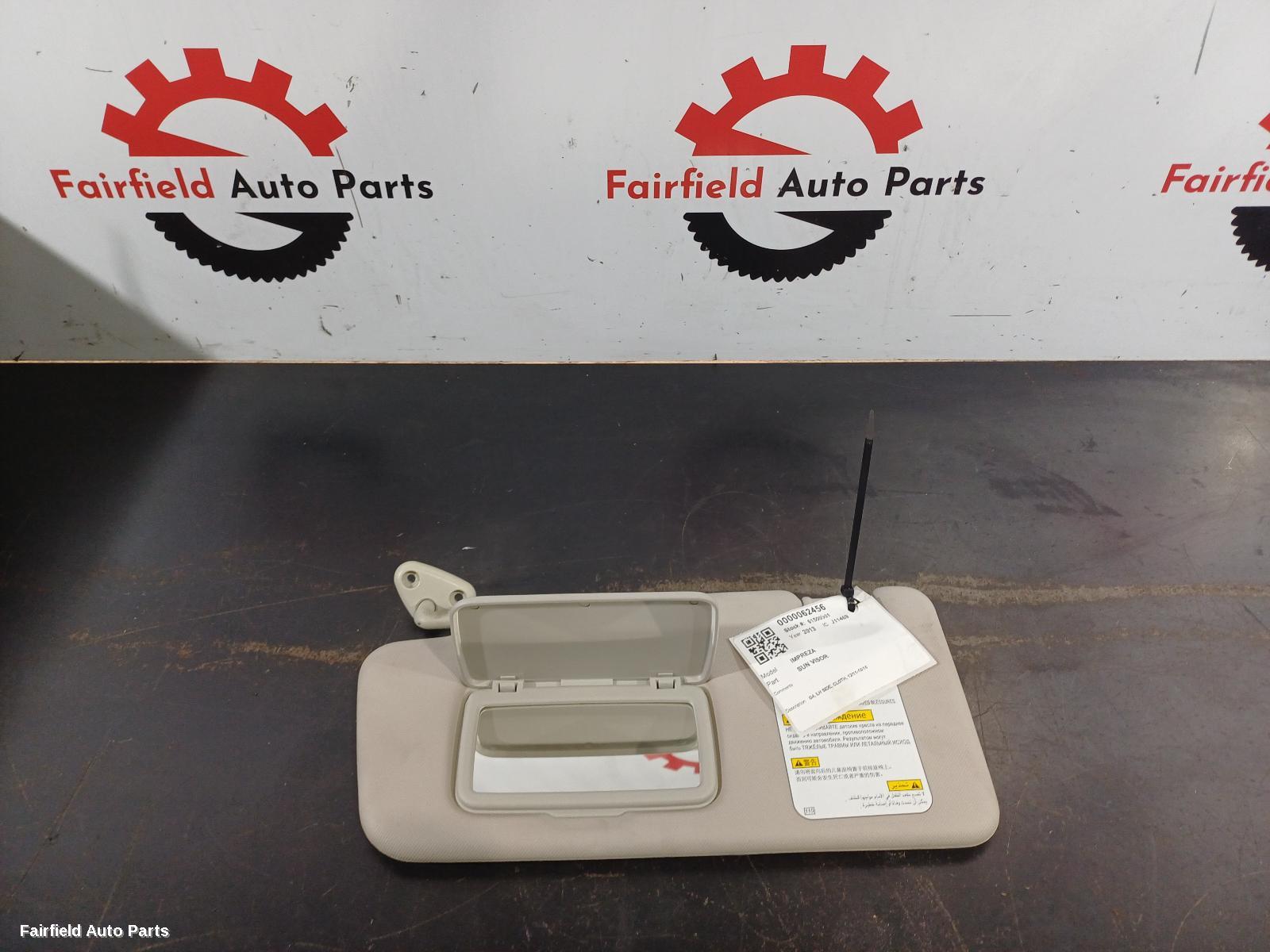 2011-2016 Subaru Impreza Sunvisor