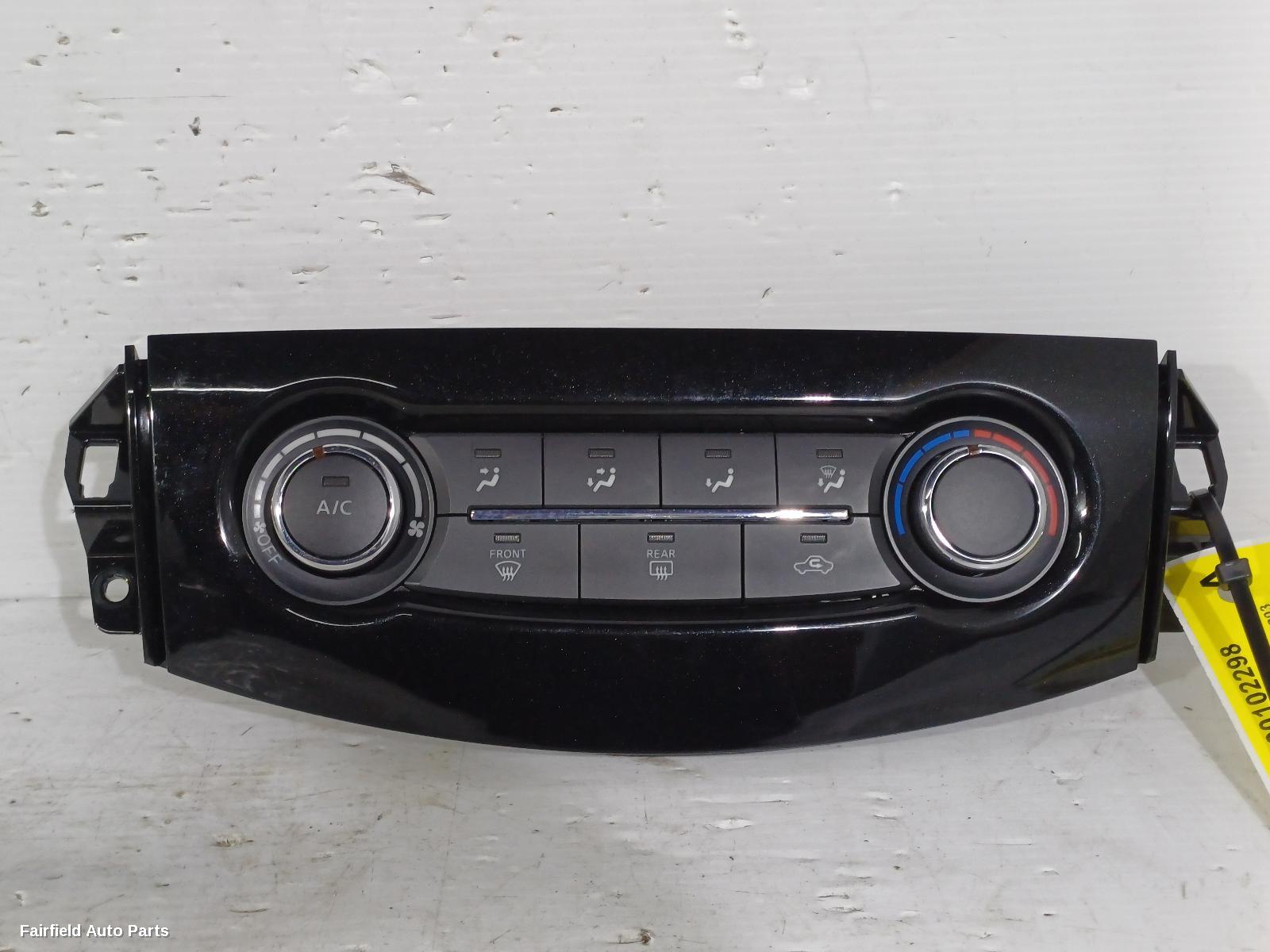 2015-2025 Nissan Navara Heater Ac Controls
