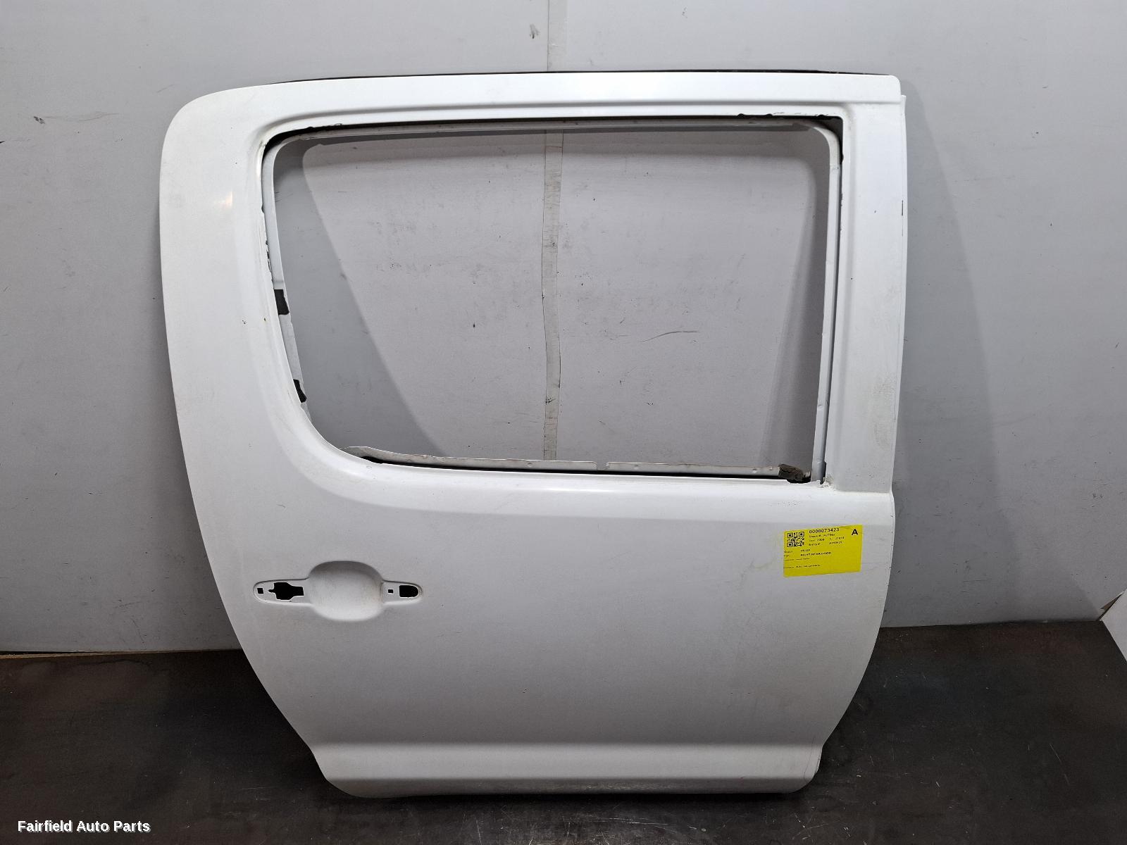 2009 Toyota Hilux Right Rear Door Sliding