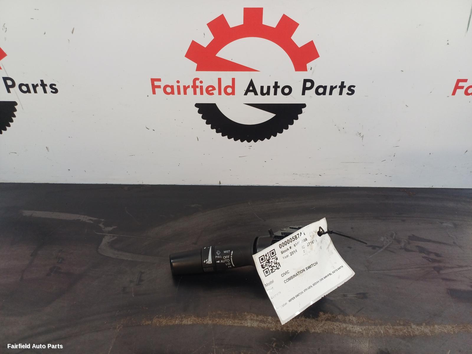 2012-2016 Honda Civic Combination Switch