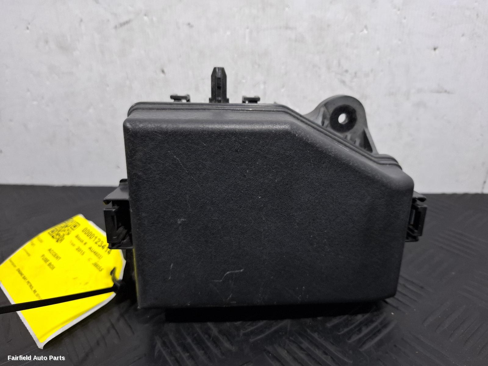 2011-2019 Hyundai Accent Fuse Box