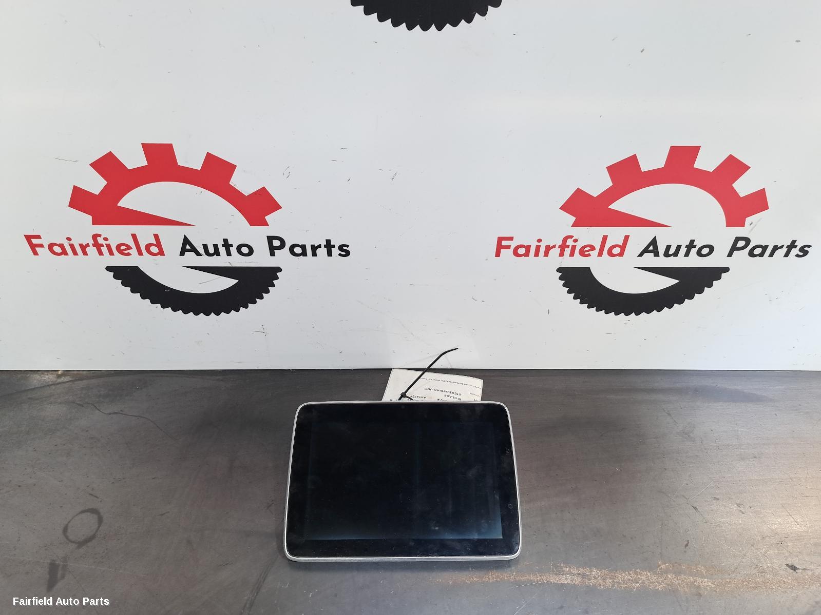 2015-2019 Mercedes B Class Radio Cd Dvd Sat Tv