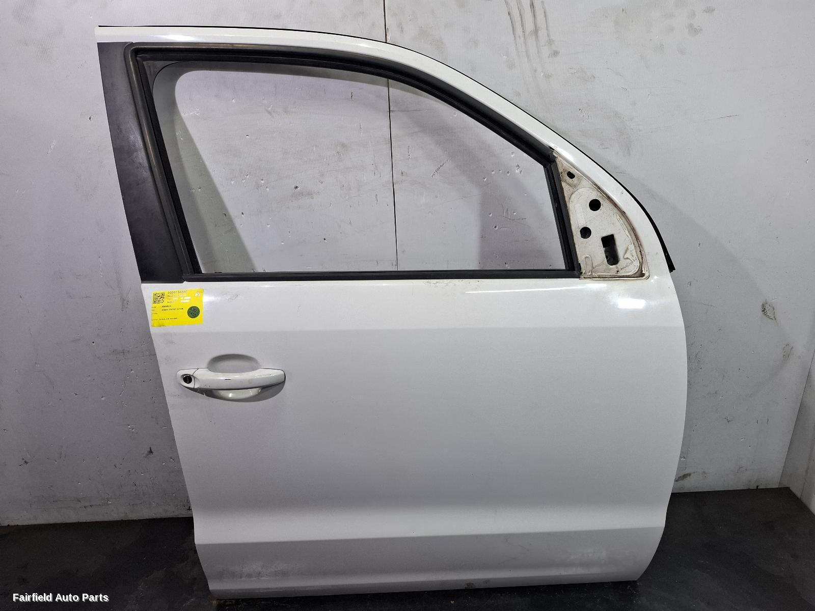 2010-2022 Volkswagen Amarok Right Front Door