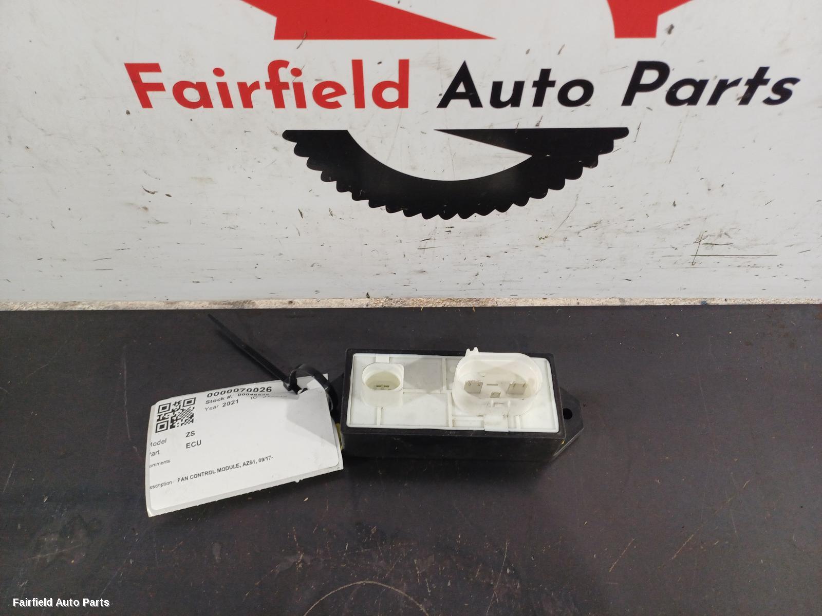2017-2024 Mg Zs Ecu
