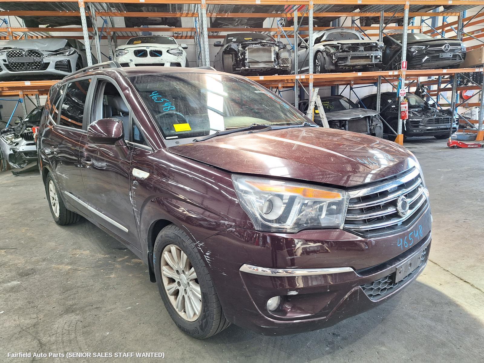 2014 Ssangyong Stavic Rear Drive Shaft