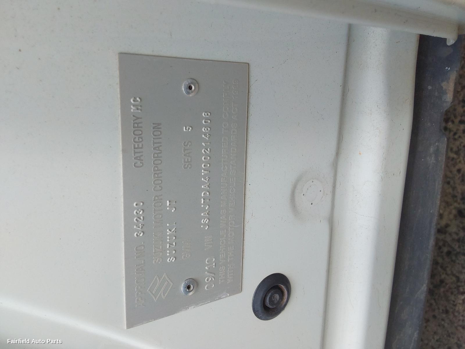 2010 Suzuki Vitara Starter