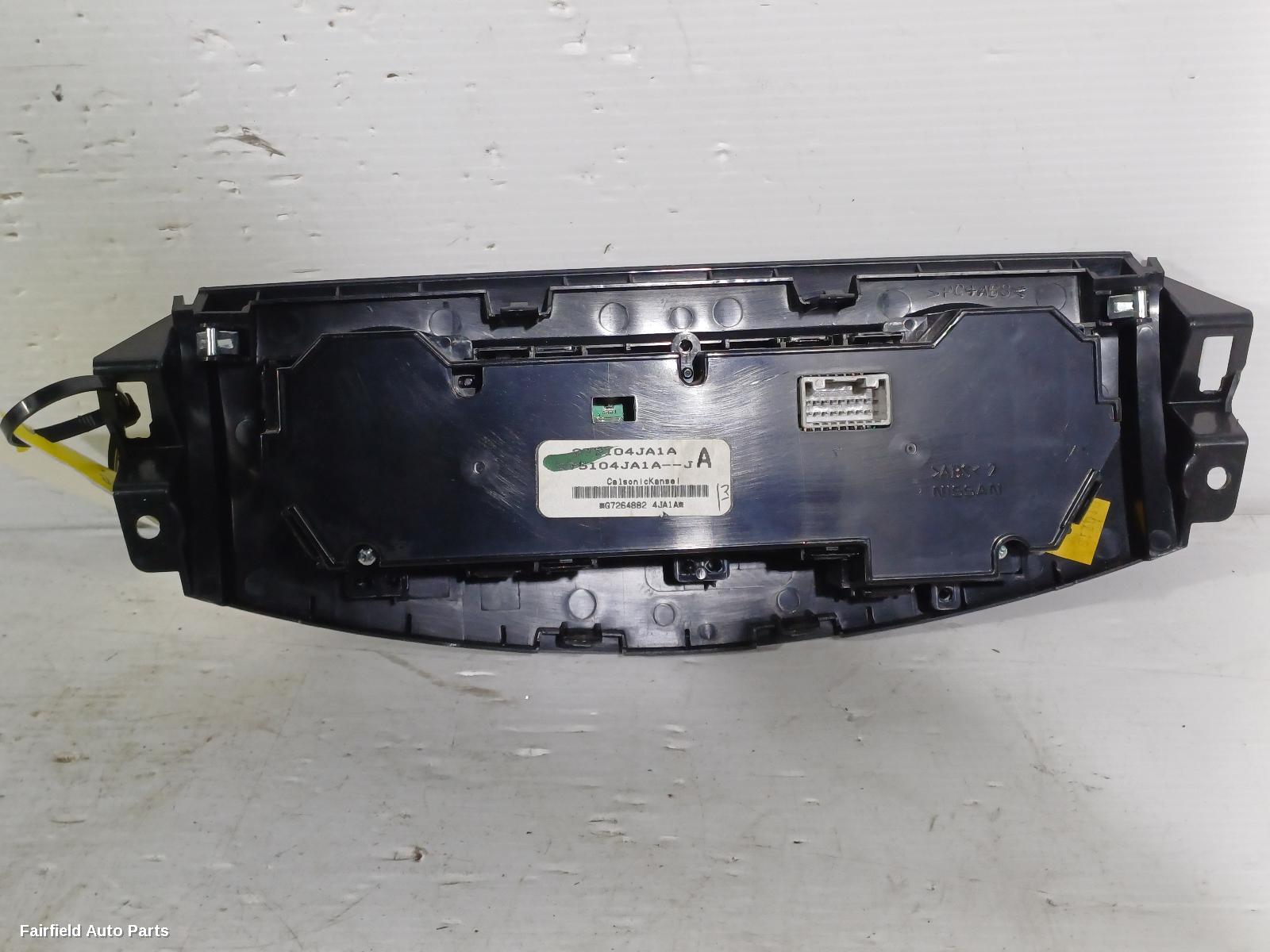 2015-2025 Nissan Navara Heater Ac Controls