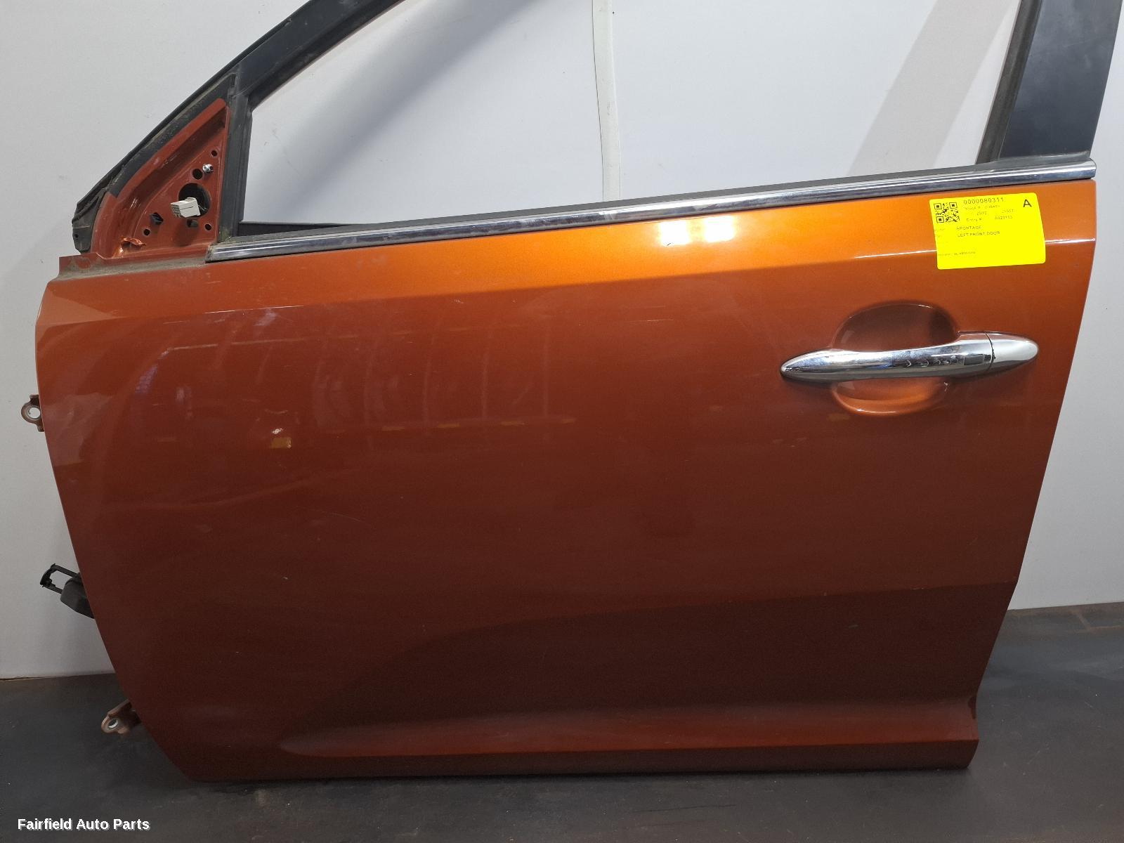 2010-2015 Kia Sportage Left Front Door