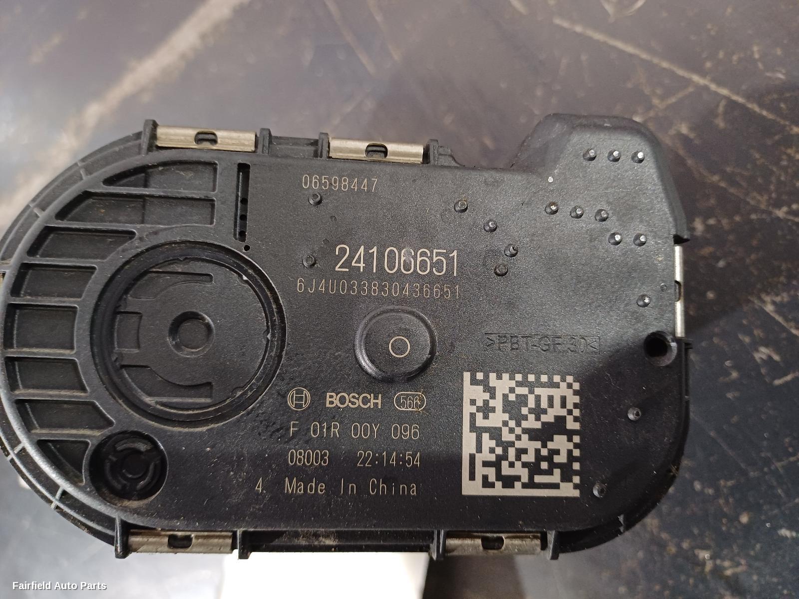 2020-2024 Mg Zs Throttle Body