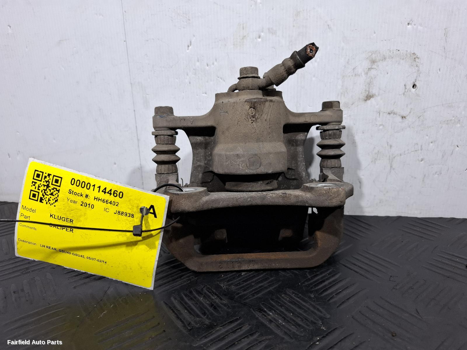 2007-2014 Toyota Kluger Caliper