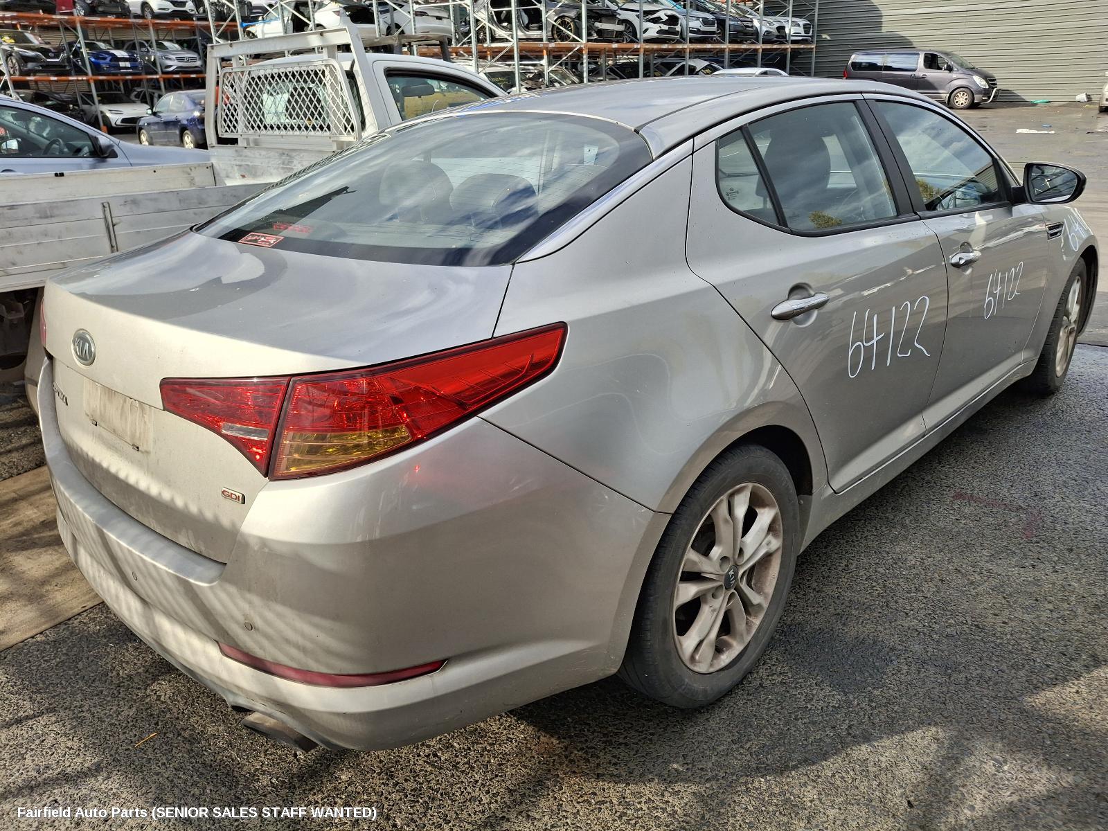 2012 Kia Optima Right Front Door