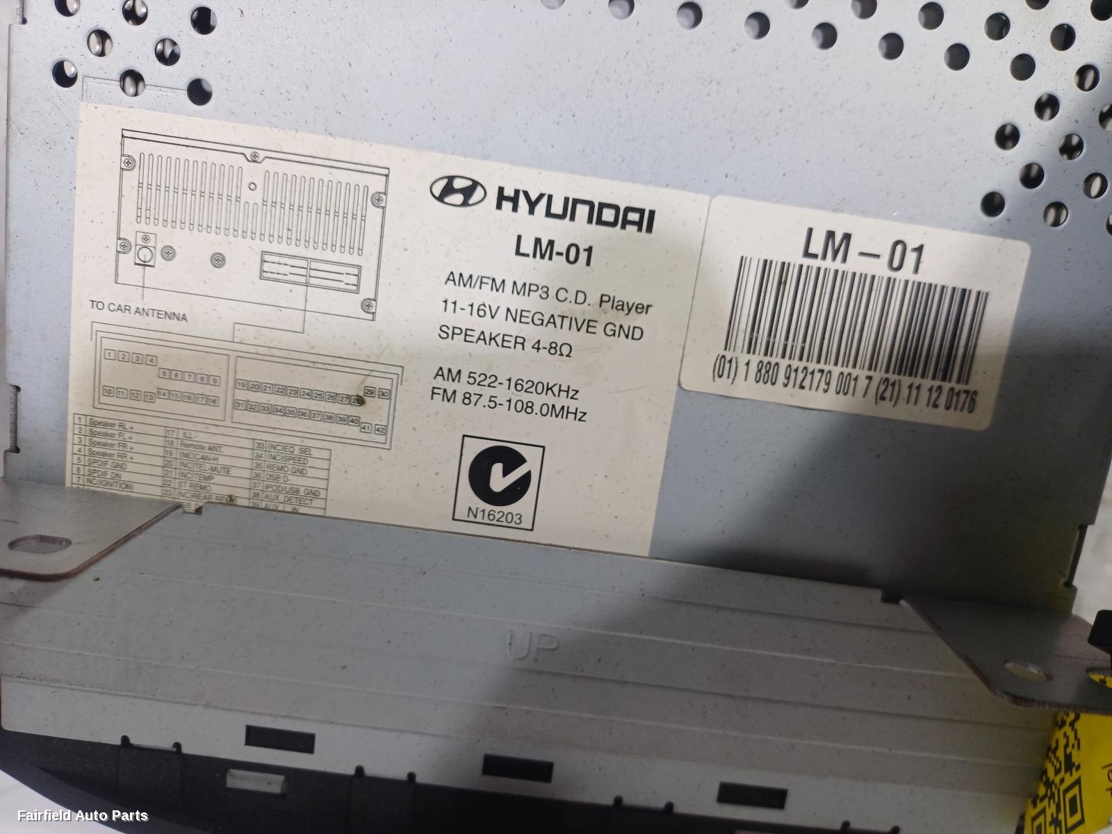 2009-2013 Hyundai Ix35 Radio Cd Dvd Sat Tv