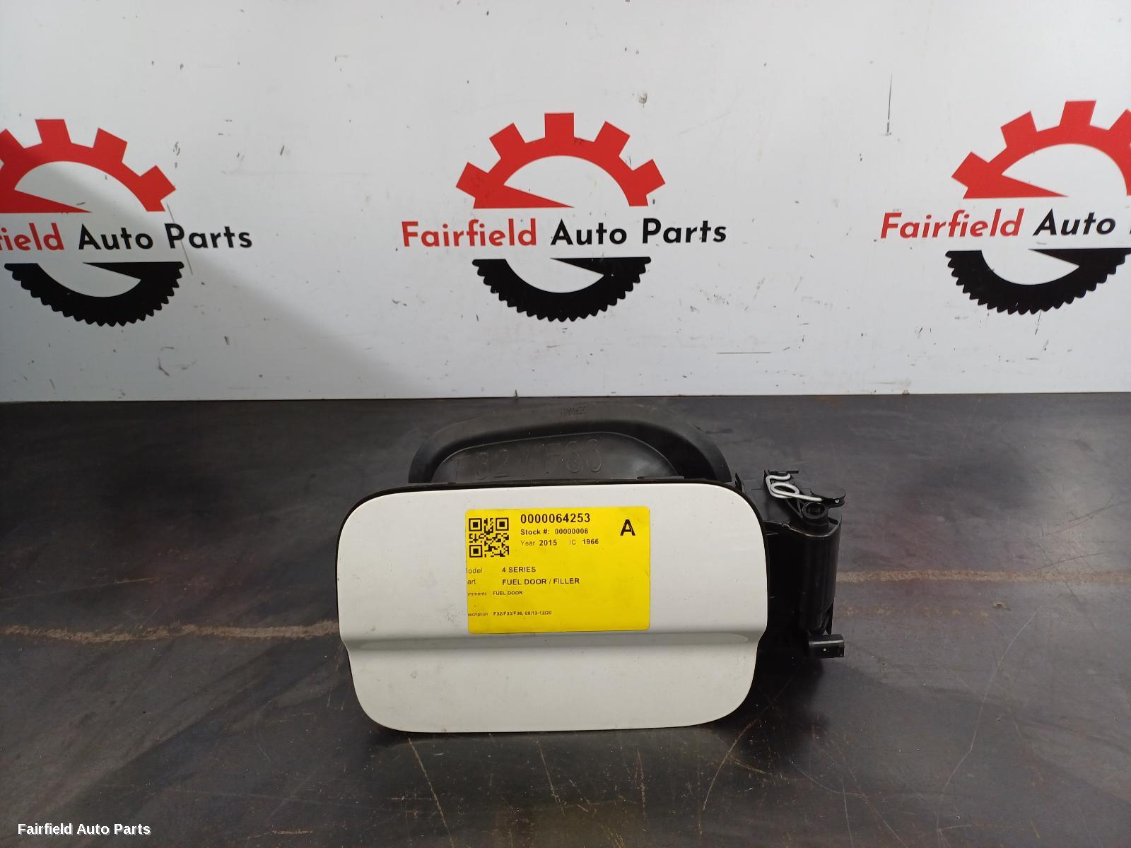 2013-2020 Bmw 4 Series Fuel Door Filler
