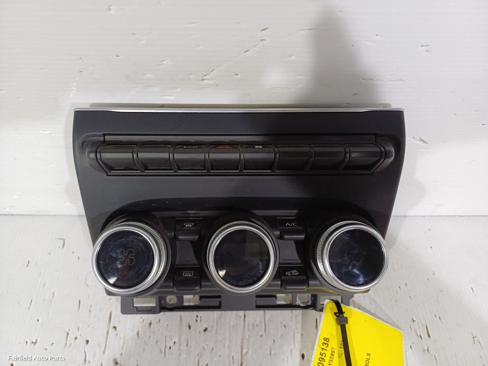 2020-2026 Renault Captur Heater Ac Controls