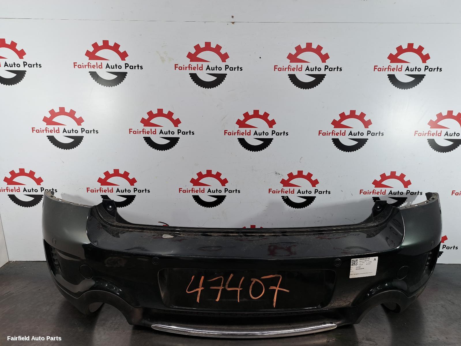 2011 Mini Cooper Rear Bumper